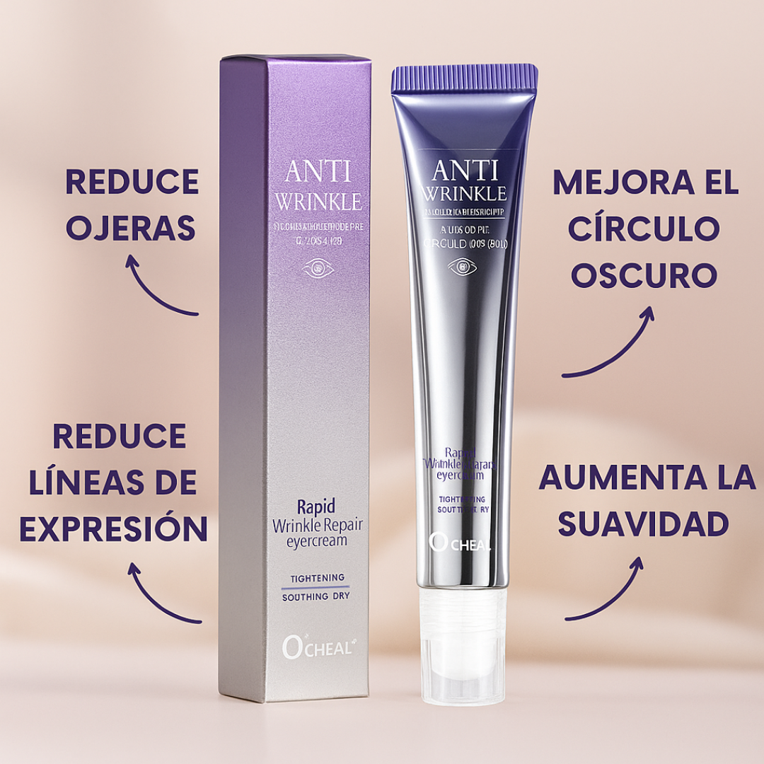 Contorno de ojos roll-on antiarrugas 360°